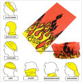 Kundenspezifisches Design Gedrucktes Polyester Multifunktionales Magic Tube Buff Bandana